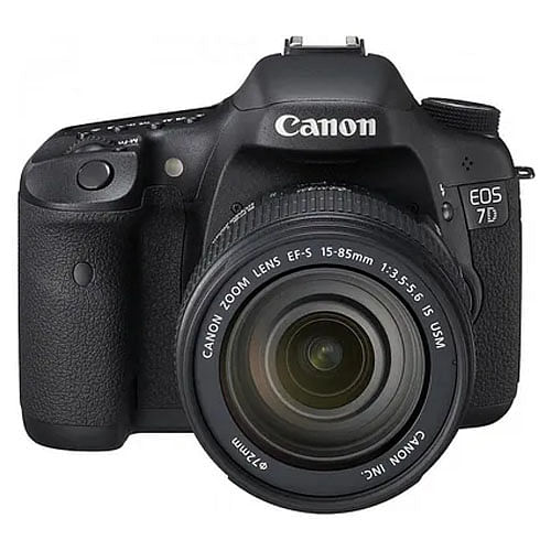 Canon EOS 7D DSLR Camera with EF-S 15-85mm F3.5-5.6 IS USM Lens