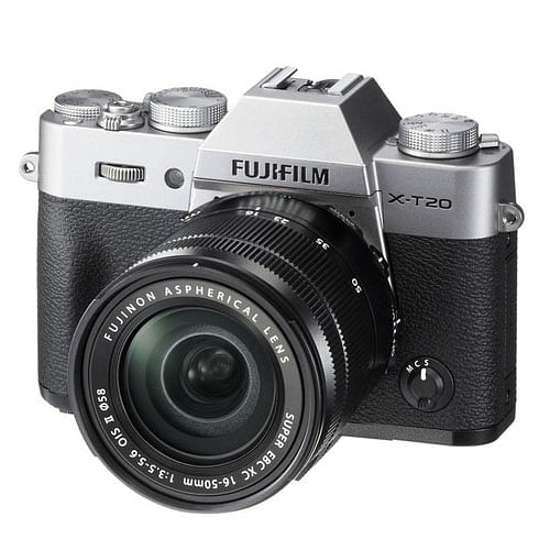 FUJIFILM X-T20 Mirrorless Digital Camera with 16-50mm and 50-230mm